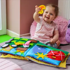 Książka sensoryczna, która zachwyci twoje dziecko i wspiera jego rozwój