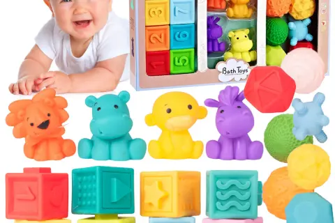 Klocki sensoryczne dla niemowlaka: magiczny świat rozwoju i zabawy