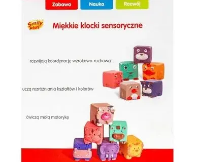 Klocki sensoryczne Smyk: rewolucyjne narzędzie rozwoju małego dziecka