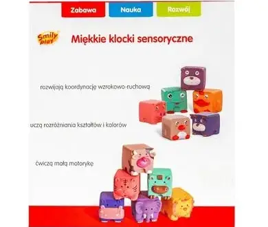 Klocki sensoryczne Smyk: rewolucyjne narzędzie rozwoju małego dziecka